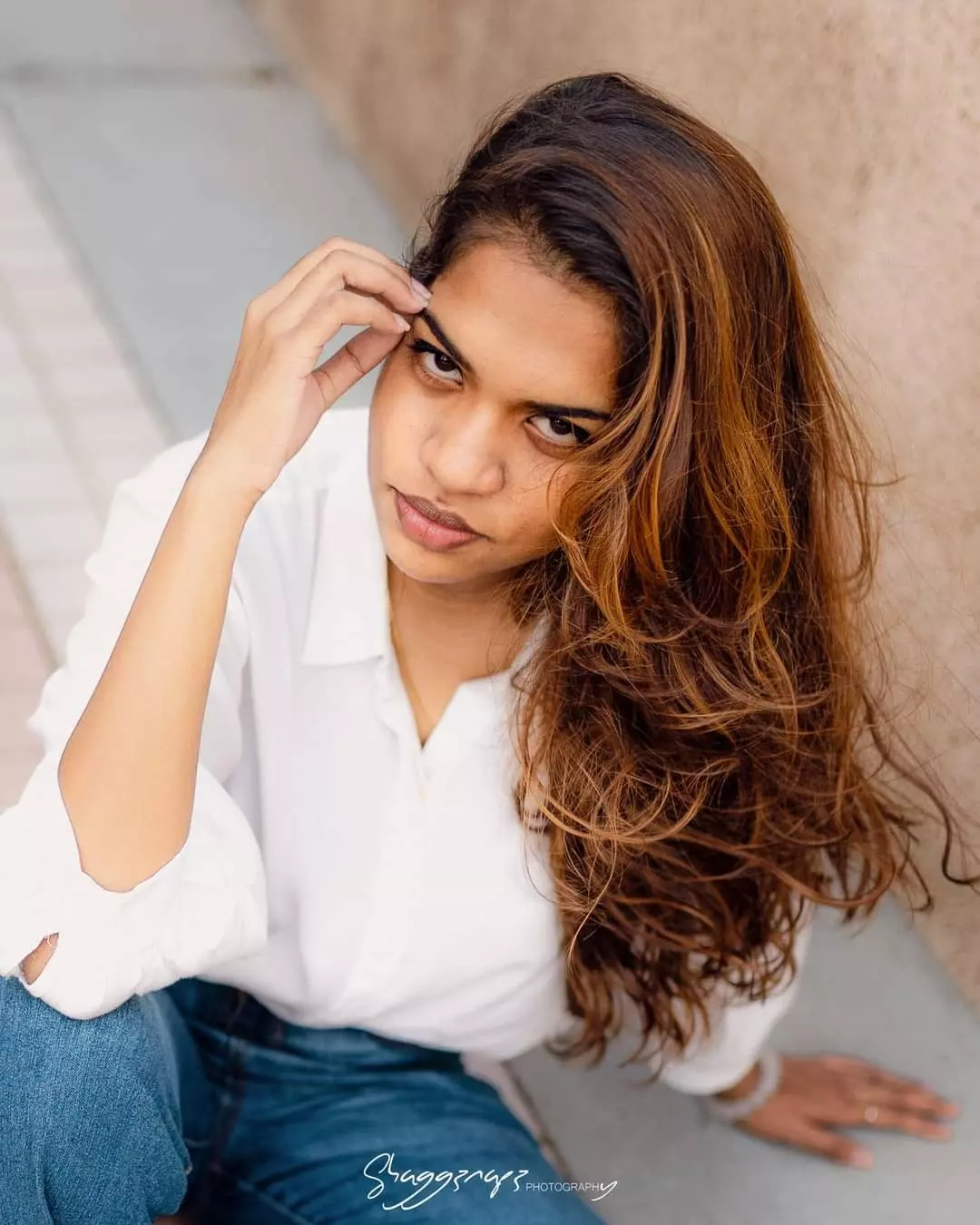 Downtown street fashion photography in Colombo, Sri Lanka